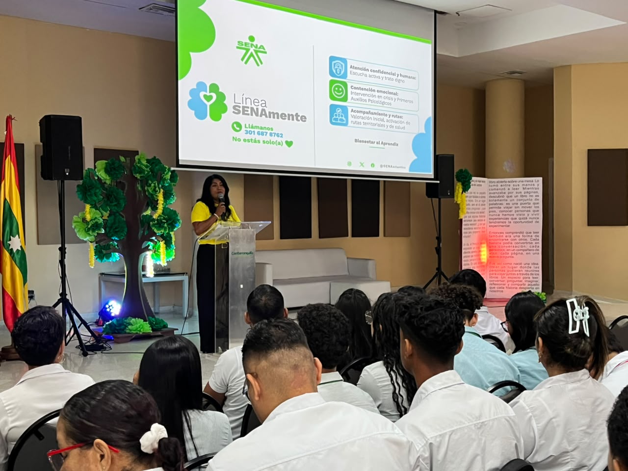 LANZAMIENTO DE LA LÍNEA DE VIDA SENAmente 